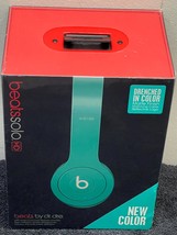 Beats Solo HD On-Ear Headphones Headband Wired Drenched In Color - TEAL 81000014 - £241.96 GBP
