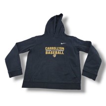 Nike Sweatshirt Size Large Lg Kids Youth Nike Hoodie Carrollton Trojans Baseball - £22.36 GBP