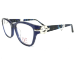 Diane von Furstenberg Gafas Monturas DVF5066 424 Azul Carey 50-17-130 - £26.00 GBP