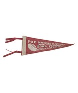 1959 Pop Warner Cement Bowl Festival Felt Red Pennant 11&quot; Football Nazar... - €50,69 EUR