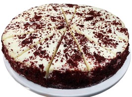 Andy Anand Red Velvet Cheesecake 9&quot; Fresh Made in Traditional Way, Amazing - £43.39 GBP