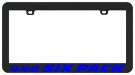 Six Pack License Plate Frame 440 Assorted A12 Runner Cuda Challenger Gtx Bee - £5.46 GBP