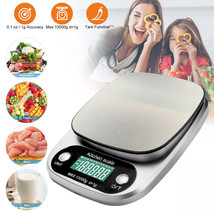 Digital Kitchen Food Scale 22Lb/1G Multifunction W/ Tare Function Weight Balance - £28.92 GBP