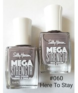 SALLY HANSEN Mega Strength Nail Color &quot;HERE TO STAY&quot; #060 (Lot of 2) - N... - $15.70 CAD