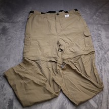 Magellan Pants Men XL Khaki Back Country Convertible Shorts Zip Athletic... - $22.75