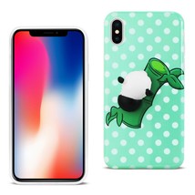 [Pack Of 2] Reiko I Phone X/iPhone Xs Tpu Design Case With 3D Soft Silicone P... - £18.33 GBP