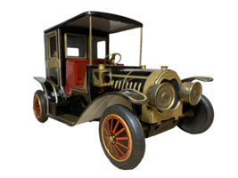 Vintage Japanese Car  Battery Operated 1908 - $49.38