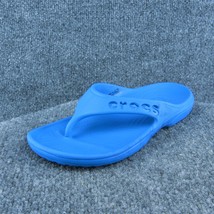 Crocs  Women Flip Flop Sandal Shoes Blue Synthetic Size 7 Medium - $24.75