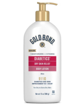 Gold Bond Diabetics&#39; Dry Skin Relief Body Lotion, With Aloe Fragrance Free 13.0o - £40.66 GBP