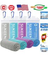 Reusable Microfiber Cooling Towels (4 Pack) - Your Summer Workout Essential - $455.10 MXN