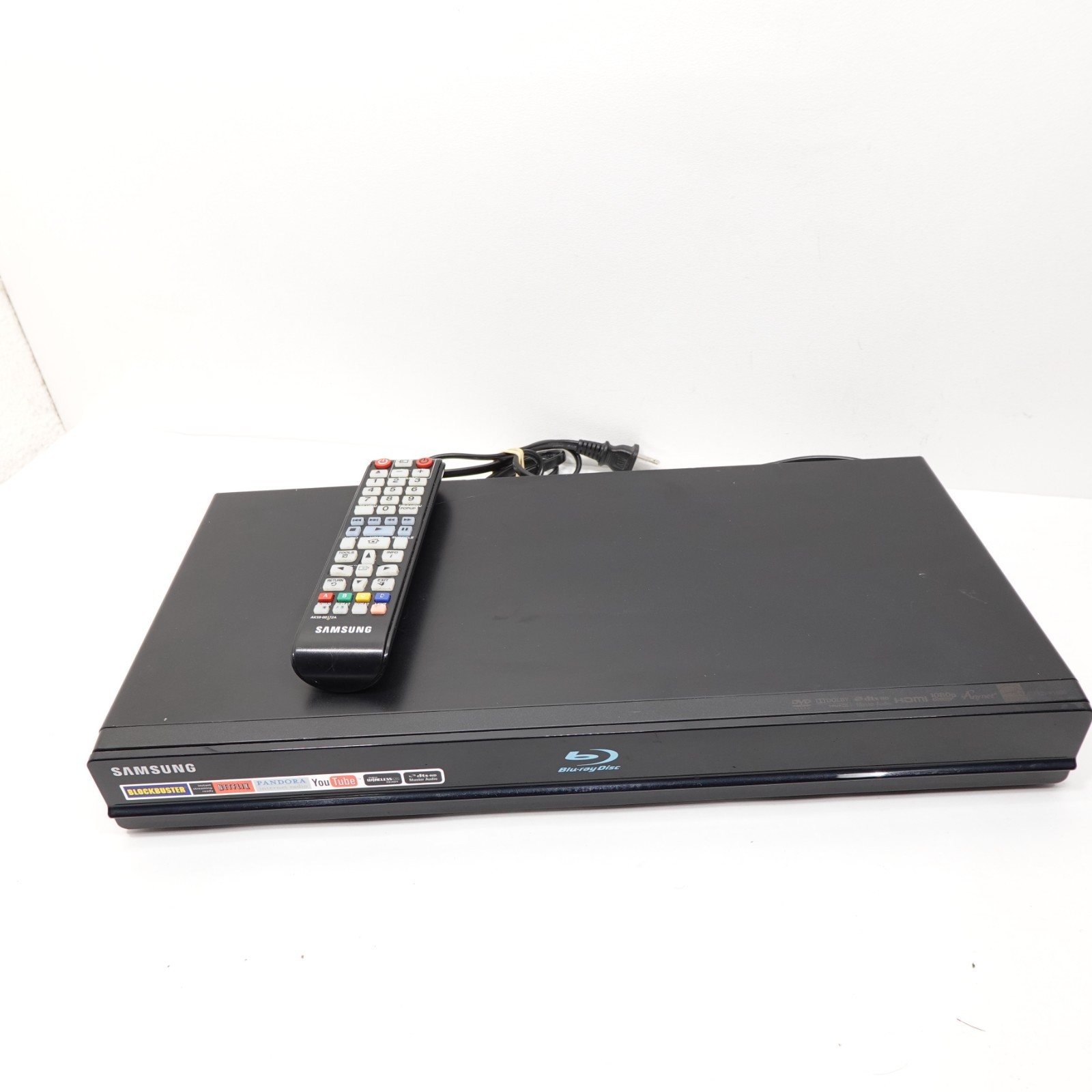 Samsung Blu-Ray Player Model BD-P1600 With Remote Only - $40.49