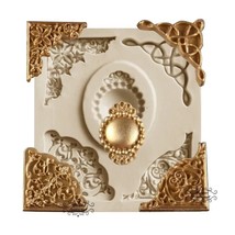 Baroque Scroll Silicone Mold Fondant Sugarcraft Chocolate Cake Decoratin... - £9.39 GBP