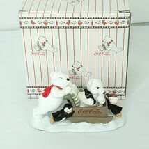 Coca Cola Polar Bear Cubs Collection On your Mark Get Set Go NEW Figurine - €25,77 EUR