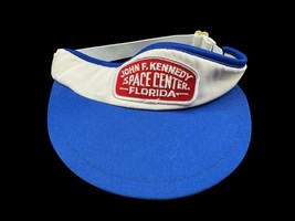 John F Kennedy Space Center Visor Florida NASA Vintage Hat Space Swissartex - $446.99 MXN