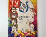 TV Guide 1972 Remember 1971? New Years Day issue Jan 1-7 NYC Metro NM- - $10.84