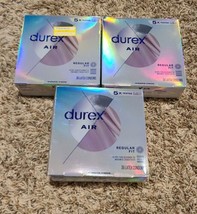 Durex Air Condoms Ultra Thin Regular Fit Natural Rubber Latex Condoms 36... - £22.16 GBP