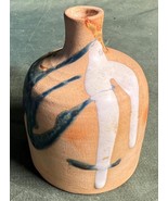 Old Vintage Unsigned Abstract Expressionist Studio Art Pottery Glazed Or... - $420.77 MXN