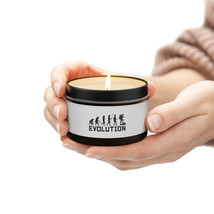 Custom Tin Candles: Natural Coconut Soy Wax, Lead-Free Wick, 5 Fragrances, 3 Tin - £11.58 GBP+