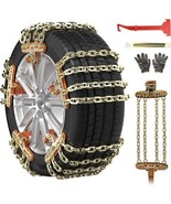 Qoosea Snow Chains for Car Tire Chains 6Pack Anti-skid Car Chains Adjust... - $83.40