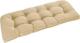 Downluxe Outdoor Bench Cushion For Patio Furniture, Waterproof Tufted, Set Of 1 - £48.60 GBP