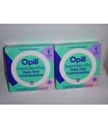 (2 pack)  Opill Daily Oral Contraceptive 0.075mg 2 Month 56 Tablets EXP ... - £9.26 GBP