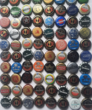 (100) Beer tops or caps no dents for crafting - £8.37 GBP