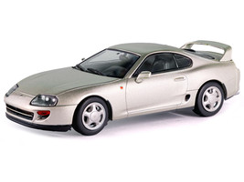 Toyota Supra MKIV Silver Metallic 1/43 Diecast Model Car by Solido - $42.79