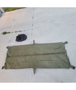 VTG 80s Genuine US Military Type 1 Green Body Bag Pouch Human Remains 6 ... - £65.04 GBP