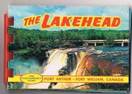 Souvenir Photo Booklet Lakehead Port Arthur Fort William Ontario 10 Views - £2.31 GBP