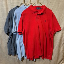 Polo Ralph Lauren Shirt Mens XXL Lot Bundle of 3 Chaps Preppy Classic Fi... - $31.92