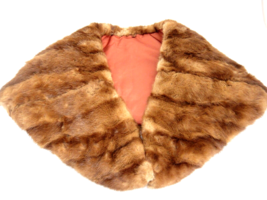 Vintage Mink Fur Detachable Collar Stole - £11.83 GBP