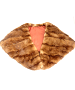 Vintage Mink Fur Detachable Collar Stole - $13.95