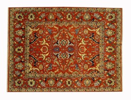 New Seraapi 12x15 Handmade Rug-1463 - £2,058.06 GBP