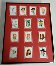 ORIGINAL Vintage 1981 Dukes of Hazzard 16x20 Framed Playing Card Display - £63.30 GBP