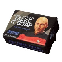 Star Trek TNG Jean-Luc Picard&#39;s MAKE IT SOAP Foam Sweet Foam NEW UNUSED - $4.50