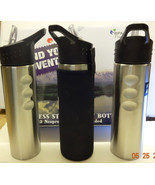 Water Bottles Sports Hydration Bottles 3 PK. With Sleeves - $473.13 MXN