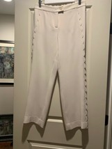 Pre-owned MOSCHINO Cheap and Chic Ivory Fashion Pants SZ 10 - £74.07 GBP