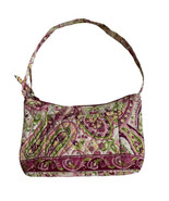 Quilted Handbag QK Pink Purple Green Paisley Floral Handbag Purse Shoulder - £7.07 GBP