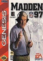 Madden NFL 97 (Sega Genesis, 1996) With Case - £7.01 GBP