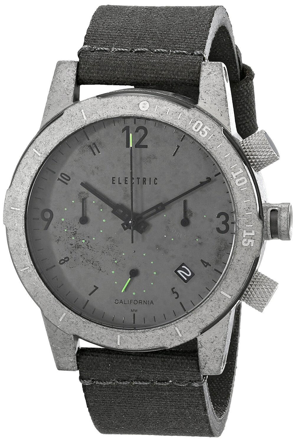 Primary image for Electric Men's EW0020020037 Chronograph FW02 Distressed Grey MFP Field Watch