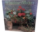 Window Boxes Step-by-Step By Stephanie Donaldson  Hard Cover DJ - $9.65