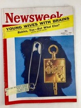 VTG Newsweek Magazine March 7 1960 Young Wives with Brains - £15.38 GBP