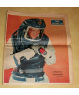 VTG DETROIT NEWS SUNDAY PICTORIAL INDUSTRY SPACEMAN 1960 SPACE RACE ADVE... - £25.09 GBP