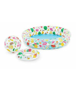 Intex Just So Fruity 48&quot; Pool, Set includes 20&quot; Beach Ball, &amp; 20&quot; Swim R... - $25.26 CAD