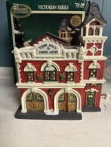 Dickens Collectables Victorian Series 1998 Lighted House Town Hall &amp;Engi... - $47.51