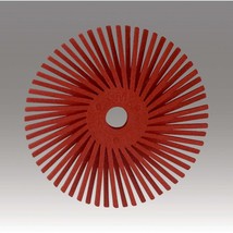 Red 3 In. X 3/8 In. Radial Bristle Disc From Scotch-Brite. - £136.63 GBP