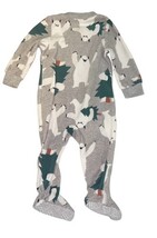 Carter’s Just One You Baby Sleeper Pajamas 12M Moose Bear Footed Lot of 2 image 7