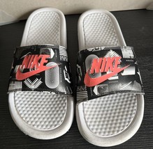 Nike Men Benassi JDI International Print Beach Casual Slides Sandal Flip Flop 7 - £20.31 GBP