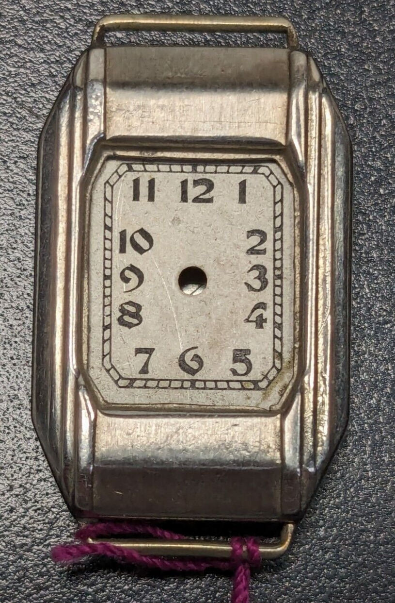 Primary image for Vintage Art Nouveau Deco - Master Watch W.C. Co.  Case Back Bezel and Face/Dial