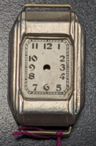 Vintage Art Nouveau Deco - Master Watch W.C. Co.  Case Back Bezel and Fa... - £23.45 GBP